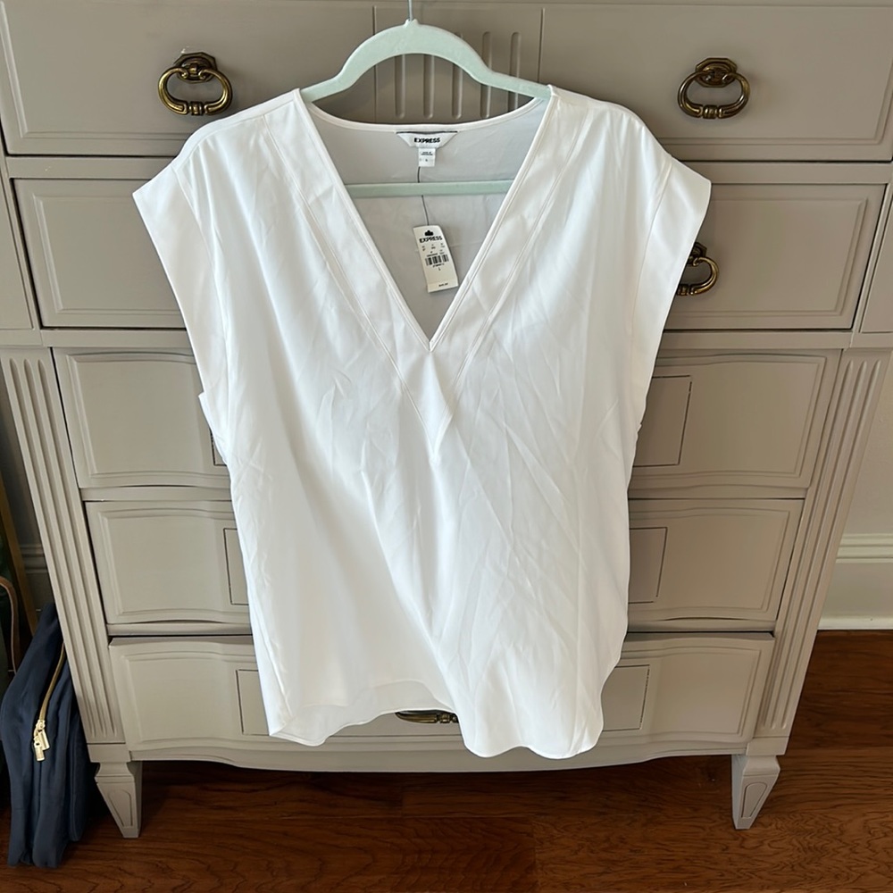 Express white top